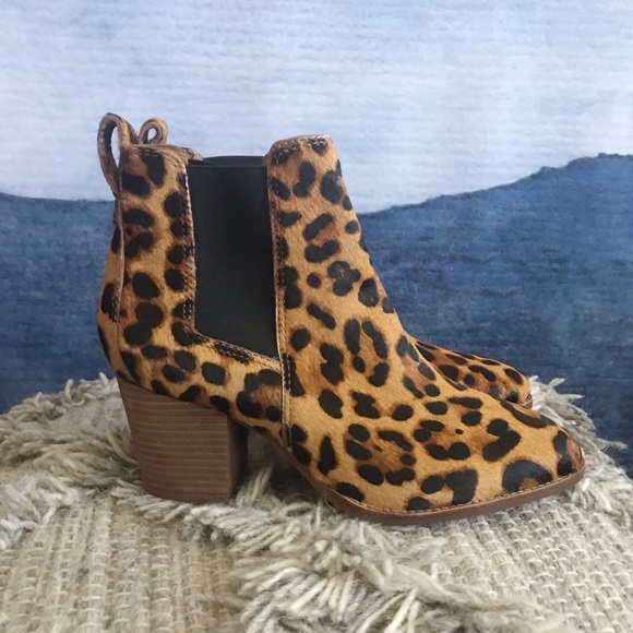 The regan boot in leopard calf hair Clearance